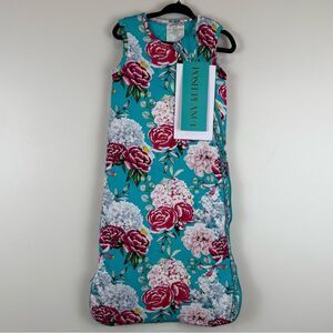 NWT Posh Peanut Bamboo Zippered Sleep Sac Eloise (Floral) 2.5 TOG Size 0-6 month